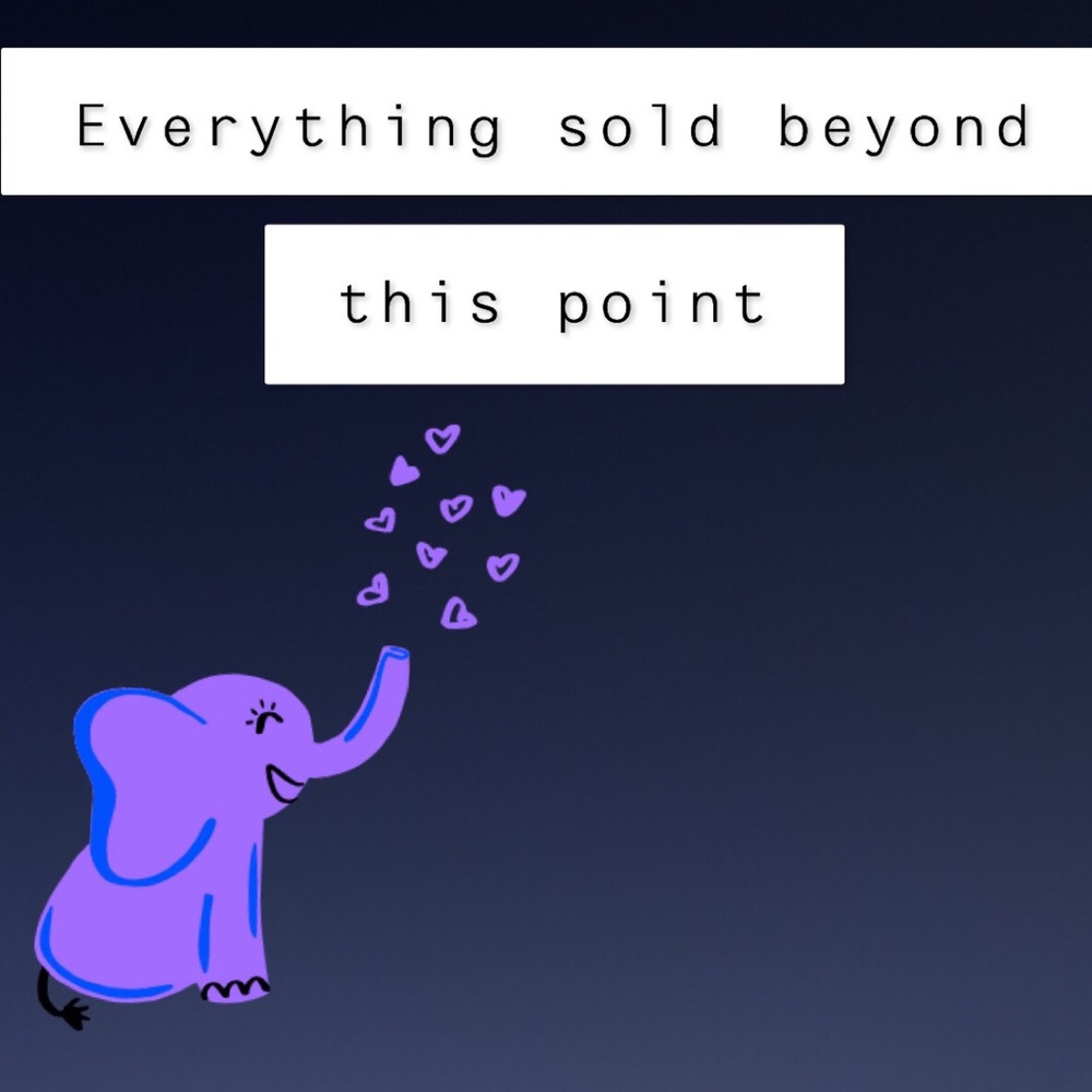 Everything Sold Beyond This Point